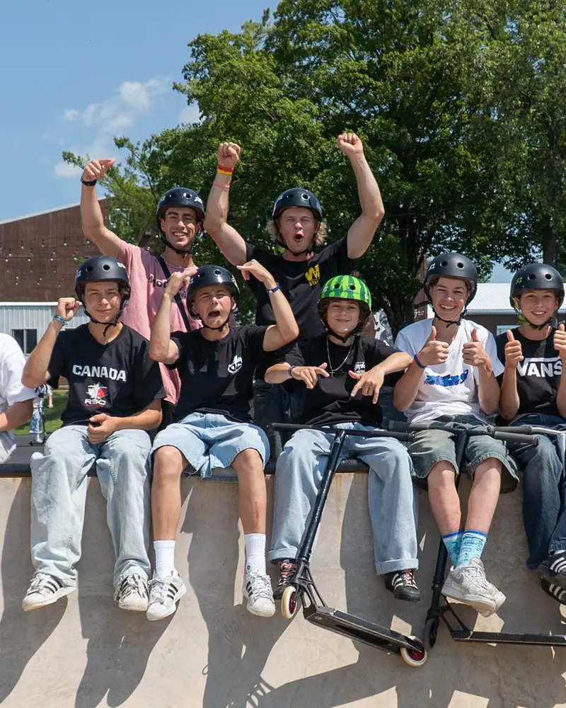 Scooter Campers at Woodward