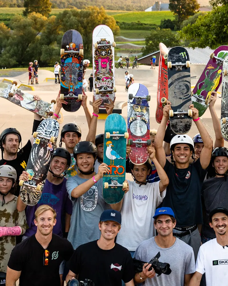 Skateboard Camp at Woodward